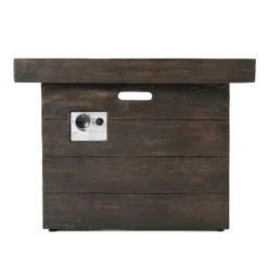 Avondale 3pc All-Weather Wicker Patio Chair Set W/ Fire Pit - Dark Brown - Christopher Knight Home -Garden Furniture Store GUEST 30daa522 b985 40a4 a032 804e0c2ddbb5