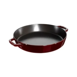 STAUB Cast Iron 13-inch Double Handle Fry Pan -Garden Furniture Store GUEST 31f5b506 039e 4121 be3f fe8de1a94ea0