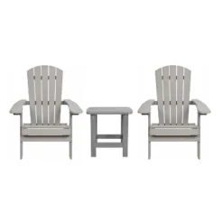 Merrick Lane Set Of Two Folding Adirondack Patio Chairs With Matching Outdoor Side Table 30 Merrick Lane Set Of Two Folding Adirondack Patio Chairs With Matching Outdoor Side Table -Garden Furniture Store GUEST 31fe0e17 41d5 41a3 aee7 8f84df5966d2 1