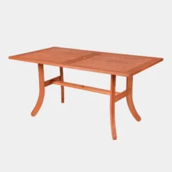 Vifah 3pc Malibu Eucalyptus Outdoor Patio Dining Set With 48" Benches Tan 9 Vifah 3pc Malibu Eucalyptus Outdoor Patio Dining Set With 48" Benches Tan -Garden Furniture Store GUEST 330a0b30 eb3a 44d9 856c 70d60e294c81