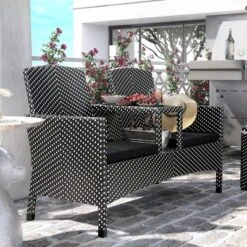 2pc Maksville Aluminum Patio Loveseat & Storage Bench - MiBasics 22 2pc Maksville Aluminum Patio Loveseat & Storage Bench - MiBasics -Garden Furniture Store GUEST 34802929 7a3a 4742 8249 7e956b4d1551