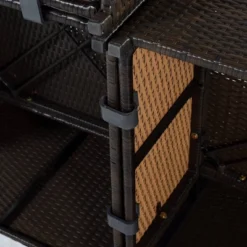 9pc Wicker Patio Sectional Seating Set With Cushions - Beige - GODEER -Garden Furniture Store GUEST 34be8931 f4d3 42fb 9d51 6ce0bc5caa58 1