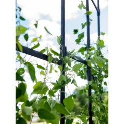 Gardener's Supply Company | Titan Half Arch | Decorative Garden Arch For Backyard, Patio, Courtyard | Durable Weatherproof Steel Support For Climbing -Garden Furniture Store GUEST 39a109ed b1f3 4352 b330 8c54f3689f81