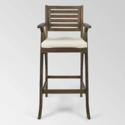 Hermosa 4pk Acacia Wood Patio Barstools - Christopher Knight Home -Garden Furniture Store GUEST 39cd7c8f edf3 4280 946d 97e9f1974007