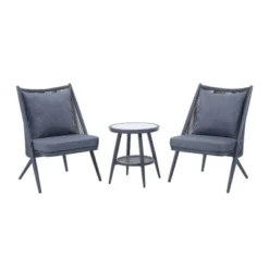 3pc Dirk Patio Chair With Side Table - MiBasics -Garden Furniture Store GUEST 3ae90dbd 268b 41e5 8183 945fddcf9775