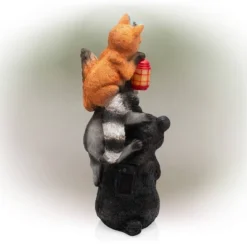 15" Polyresin Solar Nature Pals Statue With Butterflies And LED Lights - Alpine Corporation -Garden Furniture Store GUEST 3c53daba 0ca9 4cc9 b5c6 66ee7719f31f