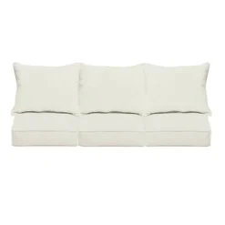 Sunbrella 6pc Canvas Outdoor Corded Sofa Pillow And Cushion Set - Sorra Home 23 Sunbrella 6pc Canvas Outdoor Corded Sofa Pillow And Cushion Set - Sorra Home -Garden Furniture Store GUEST 3df757bf 463b 458b ae76 0e2a7a676ea8