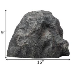 Gardenised Decorative Outdoor Weather-Resistant Artistic Artificial Faux Stone Rock, Garden Patio Granite Grey Fiberglass Stone -Garden Furniture Store GUEST 4230e25f ac28 4923 862d bd776e10f807