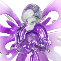 33.85" Acrylic Solar Angel Stake Purple - Exhart -Garden Furniture Store GUEST 44198d91 24ac 42e7 9631 36ab04e839c0
