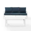 Kaplan 2pc Outdoor Sofa Set - Navy - Crosley