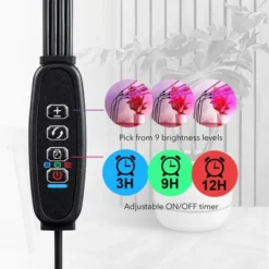 Dartwood LED Grow Lights For Indoor Plants With Red Blue Spectrum - Plant Grow Light With 9 Brightness Levels, Auto On Off Function -Garden Furniture Store GUEST 46b7ca1d 995c 4a88 9f00 25fa1b2cc528