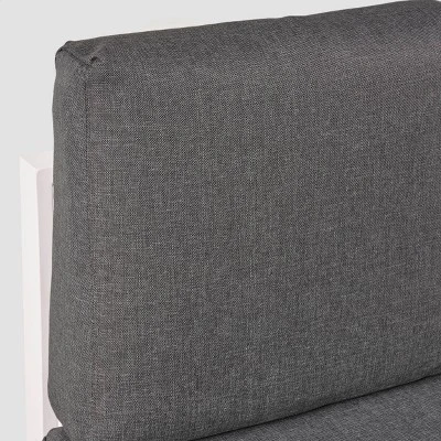 3pc Irma Aluminum Patio Sofa Sectional - White - Christopher Knight Home 2 3pc Irma Aluminum Patio Sofa Sectional - White - Christopher Knight Home - Image 2