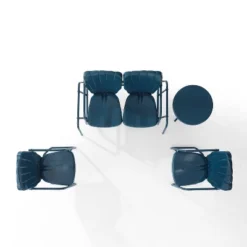 Ridgeland 4pc Outdoor Metal Conversation Set - Navy - Crosley 10 Ridgeland 4pc Outdoor Metal Conversation Set - Navy - Crosley -Garden Furniture Store GUEST 48b41f11 0a14 4b46 9ffe 01a9118a5ea2