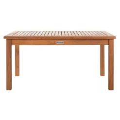 Carson 4pc Outdoor Set - Natural/Navy - Safavieh -Garden Furniture Store GUEST 48e6cd4a b8d0 4adb 979c 11da36b72a69