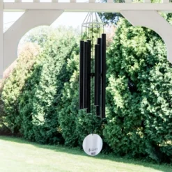 Nature's Melody Aureole Tunes Wind Chimes - 6-Tube Rustproof Aluminum Outdoor Windchime -Garden Furniture Store GUEST 49056bf2 d0db 4d64 ab61 cb3a88027dd4
