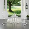 Griffith 3pc Outdoor Conversation Set - White - Crosley