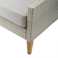 Capella 5pc Outdoor Wicker Sofa Set - Gray - Crosley 26 Capella 5pc Outdoor Wicker Sofa Set - Gray - Crosley -Garden Furniture Store GUEST 496d9db3 c562 498d 8986 4c9dc827d738 1