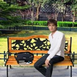 Patio Park Garden Bench Porch Path Chair Furniture Cast Iron Hardwood 12 Patio Park Garden Bench Porch Path Chair Furniture Cast Iron Hardwood -Garden Furniture Store GUEST 499d2d28 bfb7 4687 8bf5 8fb7c74de4c4