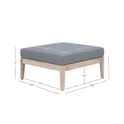 Summerlyn Ottoman - Linon -Garden Furniture Store GUEST 4b6912c3 2092 4343 8c3d 574c741667f1