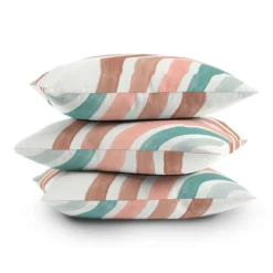 Emanuela Carratoni Double Retro Rainbows Outdoor Throw Pillow Orange - Deny Designs -Garden Furniture Store GUEST 4bf51b46 1784 4bef 915e 2beb85e25b79