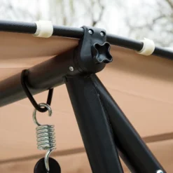 Outsunny 3 Seat Outdoor Free Standing Swing Bench Porch Swing With Stand, Comfortable Cushioned Fabric & Included Canopy 13 Outsunny 3 Seat Outdoor Free Standing Swing Bench Porch Swing With Stand, Comfortable Cushioned Fabric & Included Canopy -Garden Furniture Store GUEST 50f46d6e 4f84 45c9 bb80 6fc44cfbb0dc