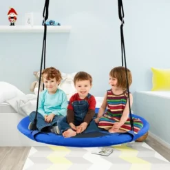 Costway 40'' Kids Hanging Chair Swing Tent Set Hammock Nest Pod Seat -Garden Furniture Store GUEST 521a72cb be49 43c7 a56a 7cf7763580d4