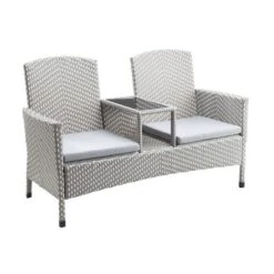 2pc Maksville Aluminum Patio Loveseat & Storage Bench - MiBasics 32 2pc Maksville Aluminum Patio Loveseat & Storage Bench - MiBasics -Garden Furniture Store GUEST 53b23cf8 78a6 4e4f 9ab2 92cb3c4cefc7