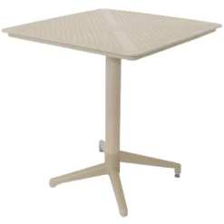 Sunnydaze Decor Sunnydaze All-Weather Commercial-Grade Bellemead Indoor/Outdoor Patio Furniture Dining Set With Square Table With Folding Top, Tan, 5pc -Garden Furniture Store GUEST 568c2e53 8e8f 4fd9 9498 7dd7beaf97a8