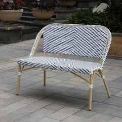 Alertis Patio Wicker Bench - MiBasics -Garden Furniture Store GUEST 56fd4c83 3852 4f19 9b7f 8bb4812a7b99