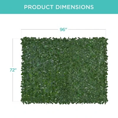 Best Choice Products Artificial Faux Ivy Hedge Privacy Fence Screen For Outdoor Decor, Garden, Yard 6 Best Choice Products Artificial Faux Ivy Hedge Privacy Fence Screen For Outdoor Decor, Garden, Yard - Image 6