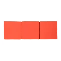 Perla 3pc Outdoor Acacia Wood Chaise Lounge Set With Cushions - Teak/Orange - Christopher Knight Home -Garden Furniture Store GUEST 58190c91 81b7 4bd8 a98d 9ac50bdb6516