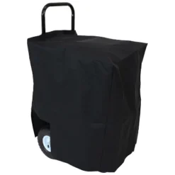 Sunnydaze Decor Sunnydaze Outdoor Firewood Log Rack Cart Carrier With Heavy-Duty Weather-Resistant Polyester Cover - Black -Garden Furniture Store GUEST 58889968 b707 428d a6b5 6d91ad1aa293