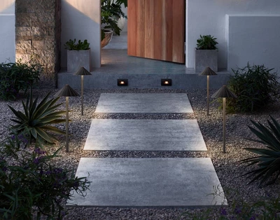 John Timberland Davenport Bronze Scalloped 3 Watt LED Landscape Path Light 6 John Timberland Davenport Bronze Scalloped 3 Watt LED Landscape Path Light - Image 6