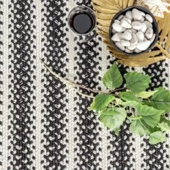 NuLOOM Kennedy Braided Stripes Indoor And Outdoor Patio Area Rug -Garden Furniture Store GUEST 5a5cee27 e9e2 4dc5 9621 4cf8fdb27fc6