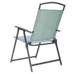 5pc Outdoor Steel Dining Set With Folding Chairs & Square Glass Table Top Green - Crestlive Products -Garden Furniture Store GUEST 5c19ae4a 2552 4d9f b0d4 6958f04bfc71