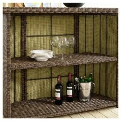 Bradenton Outdoor Wicker Bar - Crosley 7 Bradenton Outdoor Wicker Bar - Crosley -Garden Furniture Store GUEST 5c52e257 75c2 4ac0 9083 fd37fc1920cd