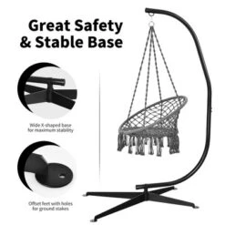 Costway C Hammock Frame Stand Solid Steel Construction -Garden Furniture Store GUEST 5c96e37f acbb 454e 8312 f0aaa6ac9792
