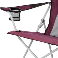 CORE Portable Heavy-Duty Folding Chair With Cooling Mesh Back And Carrying Storage Bag For Outdoor Sporting Events Or Camping Trips, Wine (5 Pack) -Garden Furniture Store GUEST 5da5d6e0 910a 4cf7 95ed 3165762a667b