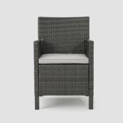 Celeste 5pc Wicker Dining Set - Gray/Light Gray - Christopher Knight Home 7 Celeste 5pc Wicker Dining Set - Gray/Light Gray - Christopher Knight Home -Garden Furniture Store GUEST 5fa377bf cdd2 493d a844 cd3f24954cb3
