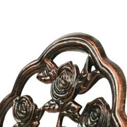 3pc Rose Cast Metal Set With Cast Aluminum Table Top & Chairs - Oakland Living -Garden Furniture Store GUEST 62023065 dd6f 4e0f b724 ce117409e1ae