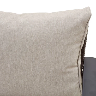 Right Arm Patio Chair - Beige - Patio Festival 2 Right Arm Patio Chair - Beige - Patio Festival - Image 2