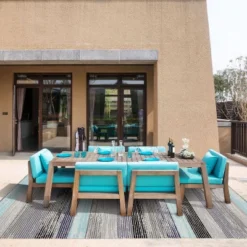 7'9" X 10'2" New York Patio Sofia Estelle Indoor/Outdoor Rug Gray/Blue - Nicole Miller 11 7'9" X 10'2" New York Patio Sofia Estelle Indoor/Outdoor Rug Gray/Blue - Nicole Miller -Garden Furniture Store GUEST 66935668 587f 4a33 bed3 3dba6e4ec0c8