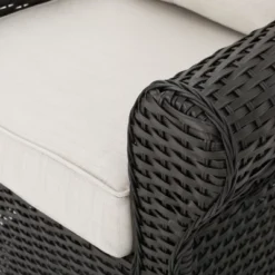 Acadia 3pc Wicker Rocker And MGO Gas Firepit Set - Dark Brown - Christopher Knight Home 5 Acadia 3pc Wicker Rocker And MGO Gas Firepit Set - Dark Brown - Christopher Knight Home -Garden Furniture Store GUEST 670573ba 4a7e 4fbd 9dcc 48c6b0189a44