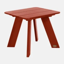 3pc Outdoor Set With Italica Modern Adirondack Chairs & Side Table - Rustic Red - Highwood -Garden Furniture Store GUEST 67a4240f f0a6 47d5 bd30 7517a1243199 1