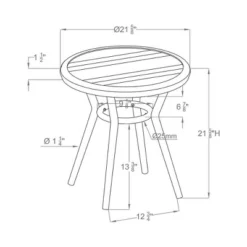 3pc Arna Patio Chair Set With Side Table - MiBasics 20 3pc Arna Patio Chair Set With Side Table - MiBasics -Garden Furniture Store GUEST 697aad4f 1973 4d25 8625 98259ed73042