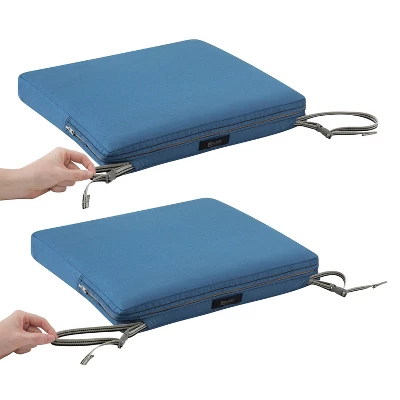 Ravenna Water-Resistant Patio Seat Cushion - Classic Accessories 6 Ravenna Water-Resistant Patio Seat Cushion - Classic Accessories - Image 6