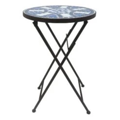 Saint Birch Lori Mosaic Folding Side Table