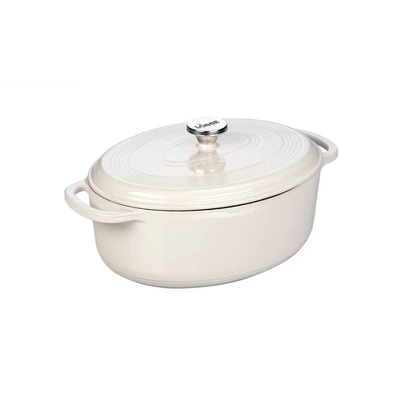 Lodge 7qt Cast Iron Enamel Dutch Oven 4 Lodge 7qt Cast Iron Enamel Dutch Oven - Image 4