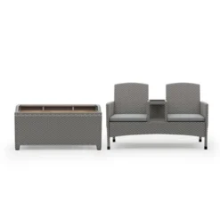 2pc Maksville Aluminum Patio Loveseat & Storage Bench - MiBasics 37 2pc Maksville Aluminum Patio Loveseat & Storage Bench - MiBasics -Garden Furniture Store GUEST 6beb48bf f6e3 4cc6 a933 b28726a2fcb1