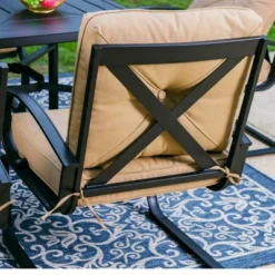 5pc Outdoor Set With Spring Motion Chairs & 28" Fire Table - Captiva Designs -Garden Furniture Store GUEST 6d1fed88 2a33 4e20 a9e4 b321d0700c9c